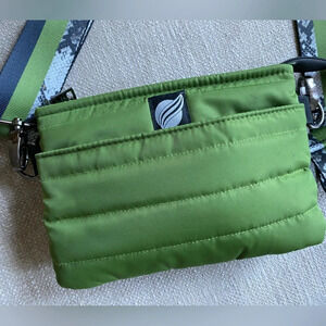 THINK ROYLN Bag Women’s Vibrant Green Crossbody Bag Quilted Purse